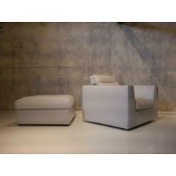 Fauteuil Bonifazio + Hocker