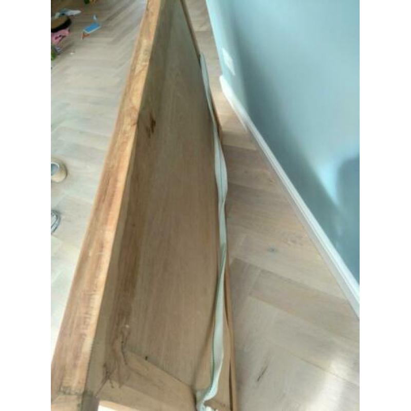 Teak houten spiegel 150 x 85 cm