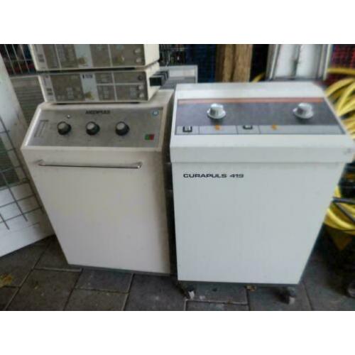 medipuls ,curapuls 419,phyaction 670 en 690 ,fysio machine,s