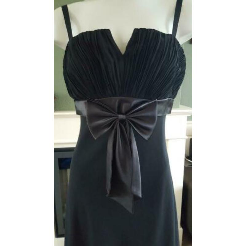 NIEUW zwarte GINA BACCONI jurkje mt M 38/40, jurk zwart