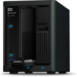 Western Digital DL2100 2 bay NAS, incl 2 x 1 WD RED 1TB disk