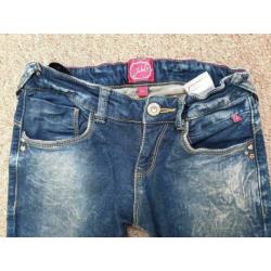 meisjes spijkerbroek / jeans - Jubel - maat 140