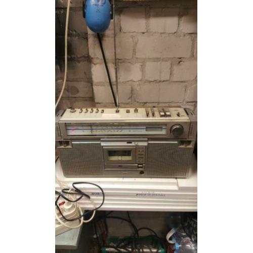 JVC Portable Radio Cassette Recorder Old School.