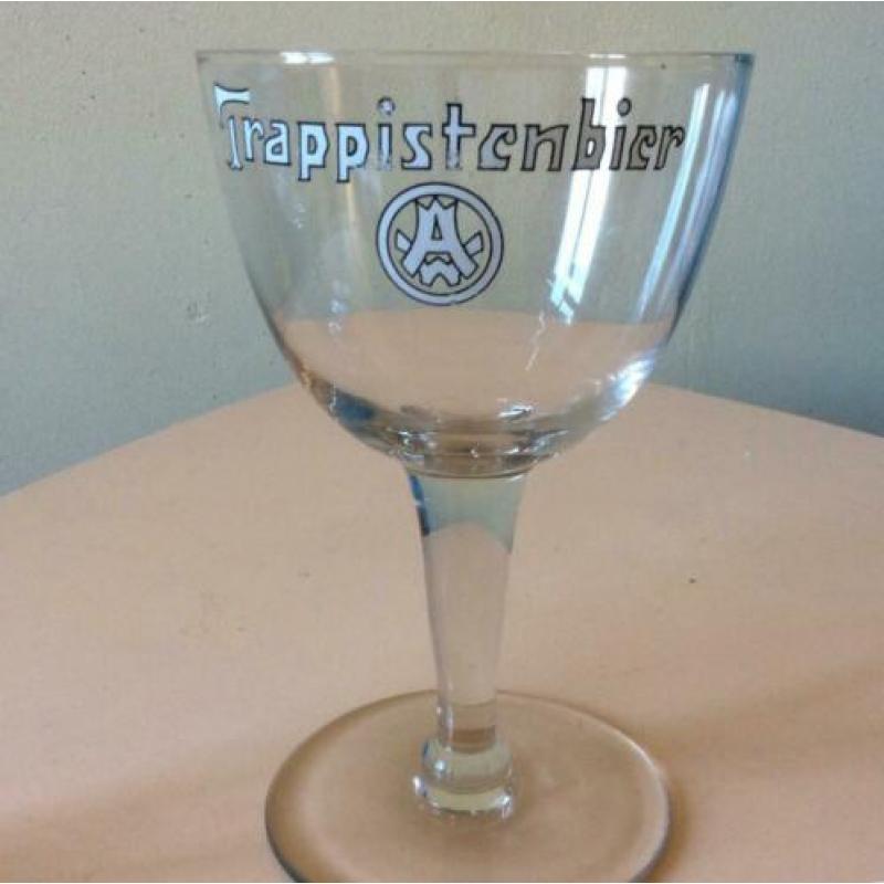 4 glazen Westmalle Trappist, verschillende
