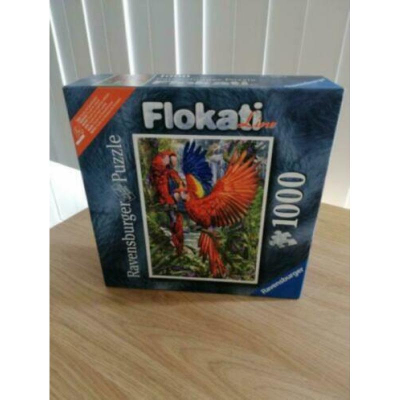 Ravens burger Puzzel 1000 stuks Flokati Line