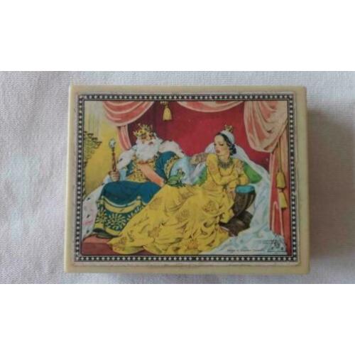 vintage houten blokpuzzel