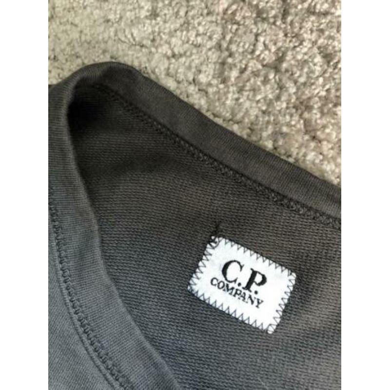 ZGAN! CP Company sweater/trui S taupe/grijs. Géén M/L shirt