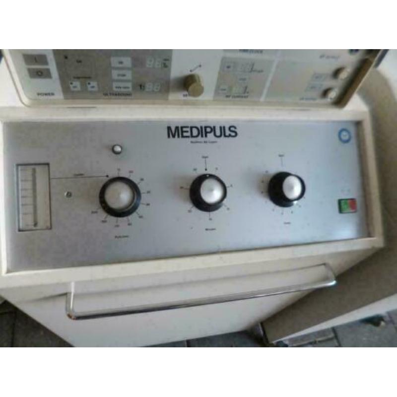 medipuls ,curapuls 419,phyaction 670 en 690 ,fysio machine,s