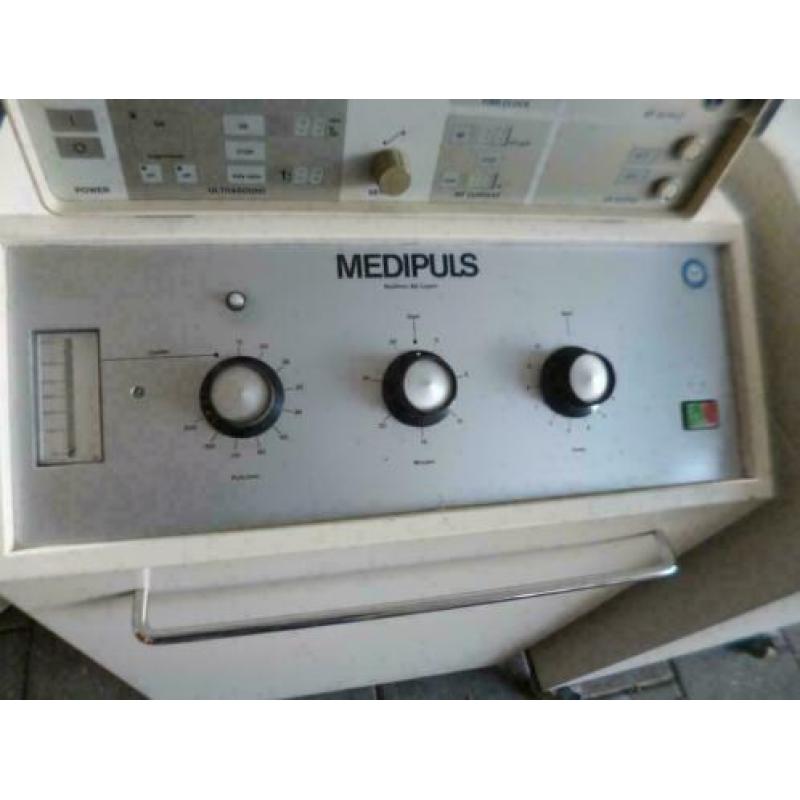 medipuls ,curapuls 419,phyaction 670 en 690 ,fysio machine,s
