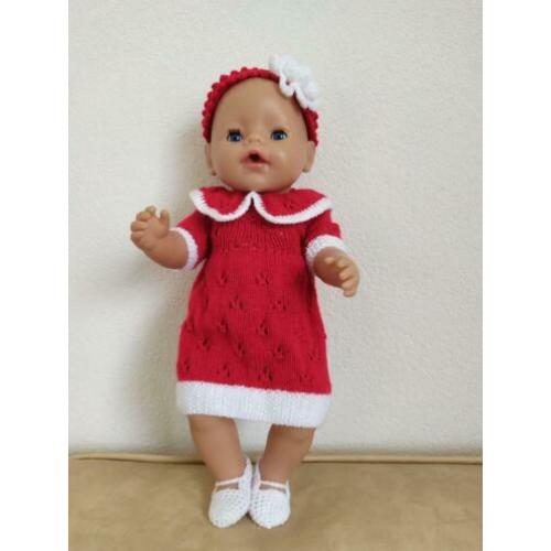 Poppenkleertjes 42-47 cm breien haken bb