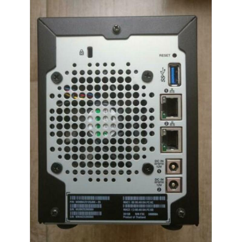 Western Digital DL2100 2 bay NAS, incl 2 x 1 WD RED 1TB disk