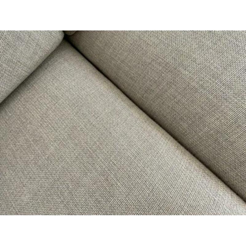 Beige IKEA Nockeby 3-zits en hocker hoes hoezen