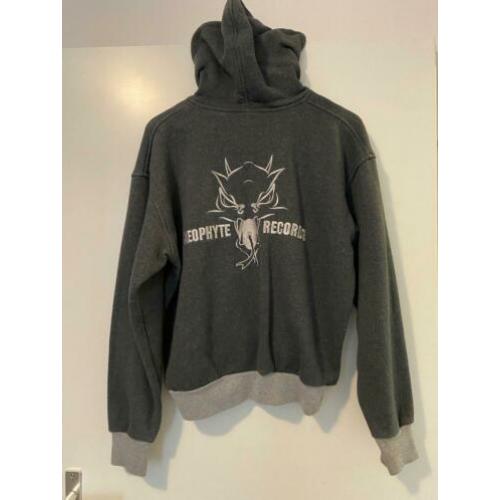 Neophyte Records vest grijs maat M