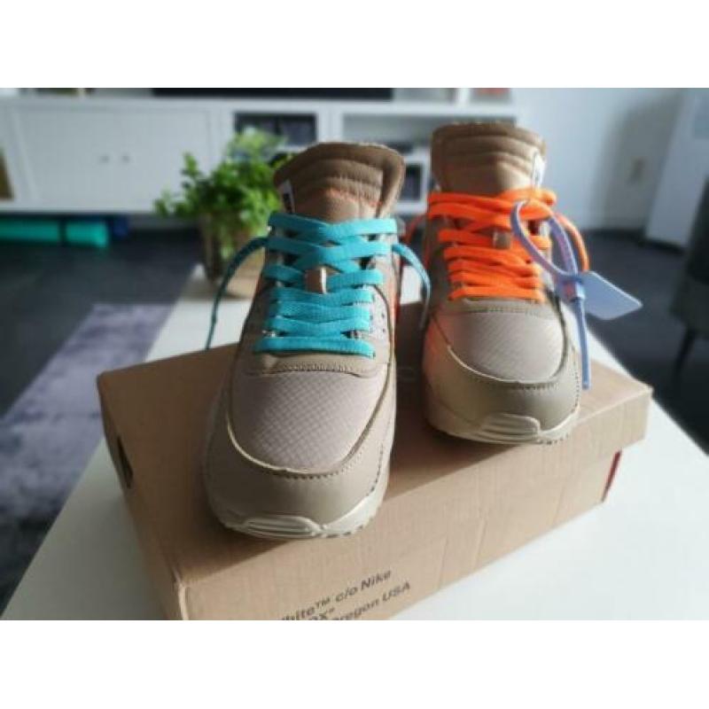 Nike air max 90 off white dessert ore