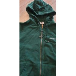 Daily paper zip hoodie heineken groen maat l