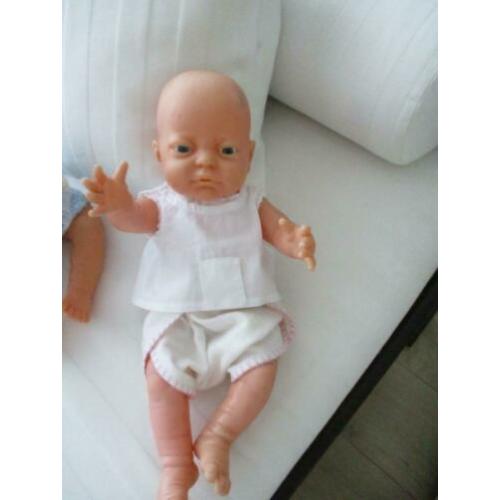 3 stuks mooie babypoppen