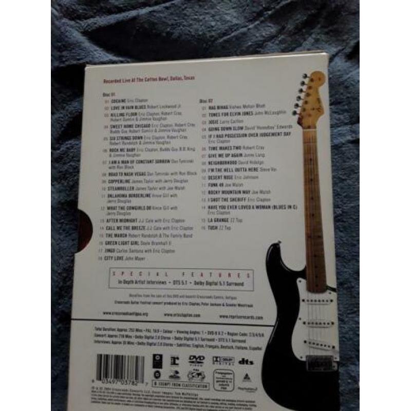 2-dvd eric clapton crossroads guitar festival