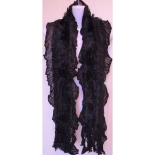 Dames/Meisjes Sjaal Bont-Look, keuze uit 5 kleuren