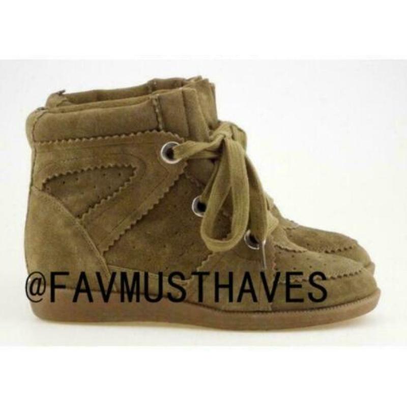 V Isabel Marant Etoile Bobby Camel Suede 38 39(34 35 36 37 4