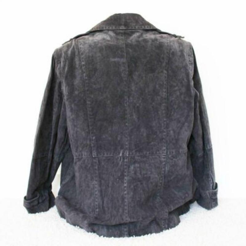 Prachtige Suede Ulla Popken Jas* (XL) winterjas