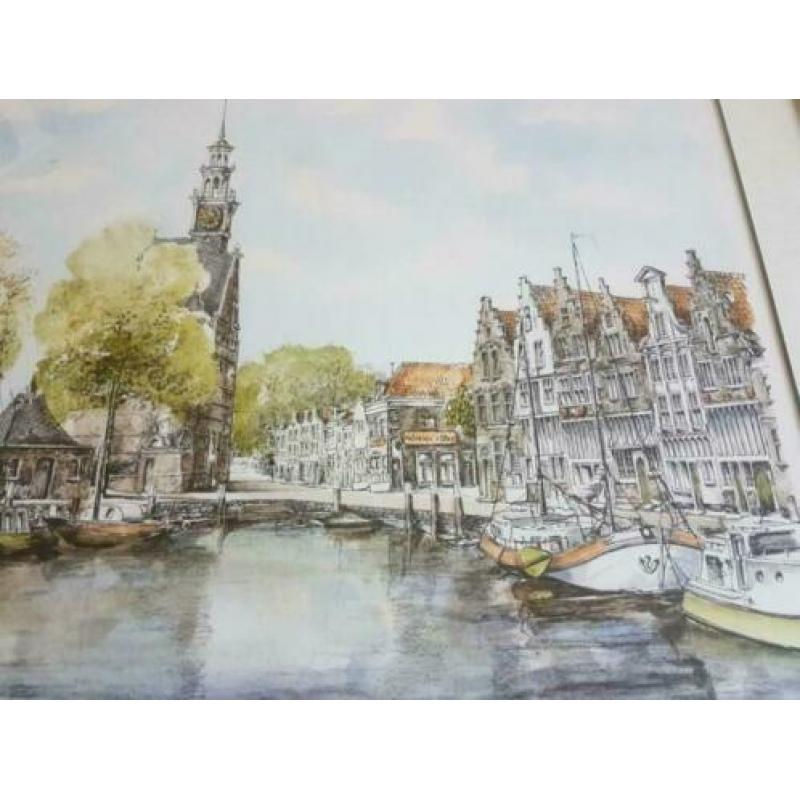 Prachtige ets van Hoorn