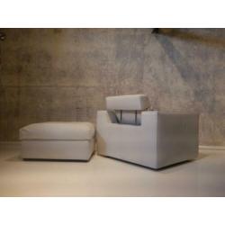 Fauteuil Bonifazio + Hocker