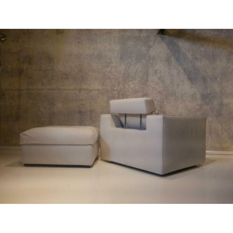 Fauteuil Bonifazio + Hocker
