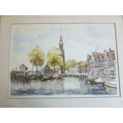 Prachtige ets van Hoorn