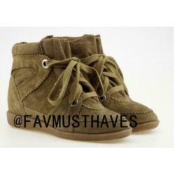 V Isabel Marant Etoile Bobby Camel Suede 38 39(34 35 36 37 4