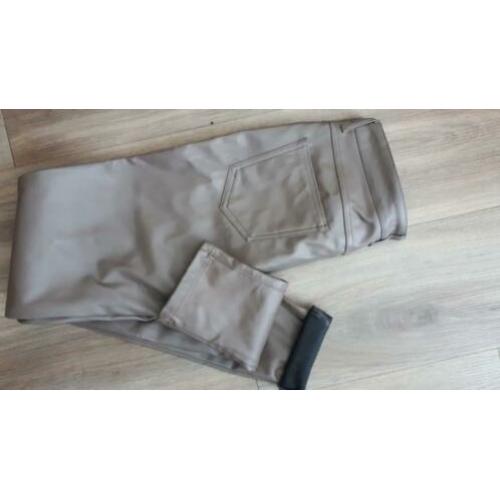 Nieuw skinny lederlook tregging van c&s mt 36