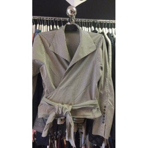 Pauw wikkel blouse super M/L
