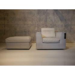 Fauteuil Bonifazio + Hocker
