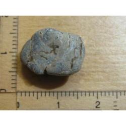 opruiming: 2x ruwe edelsteen DINOSAURUSBOT (1)