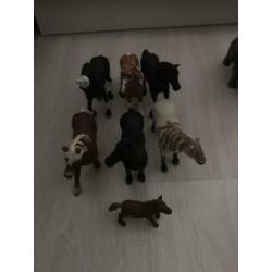 Grote verzameling schleich sleich dieren