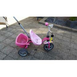 Puky driewieler met duwstang