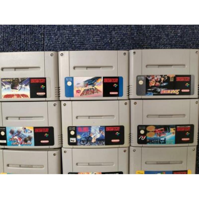 18 SNES games