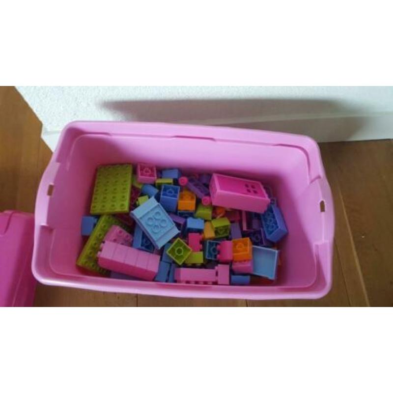 Mega bloks Ton roze 120 stuks mini bloks 7536
