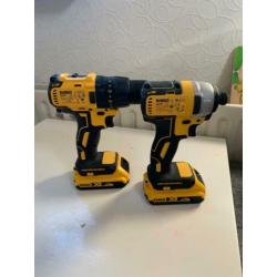 Dewalt boor/schroefmachine + slagschroevendraaier 18V