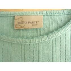 Schattige turquoise longsleeve van Bon 'A Parte mt. 122