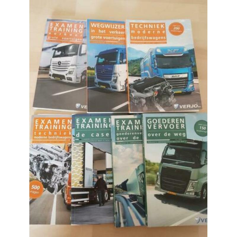 verjo vrachtwagen 7theorie examen en boeken rijbewijs cence