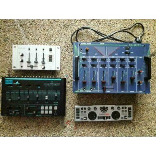 3 Mengpanelen en 1 DJ2GO voor hobbyist of DJ