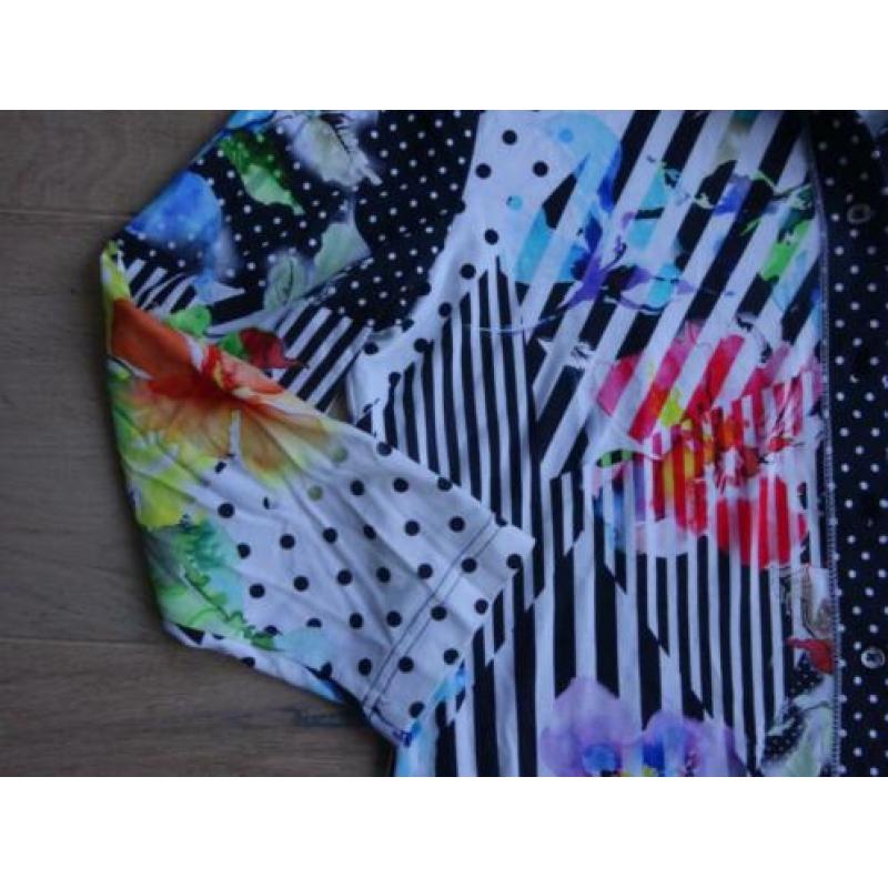 kleurige blouse SOMMERMANN maat 38