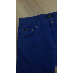 Hugo Boss broek, straight leg, stretch, mt 33/34