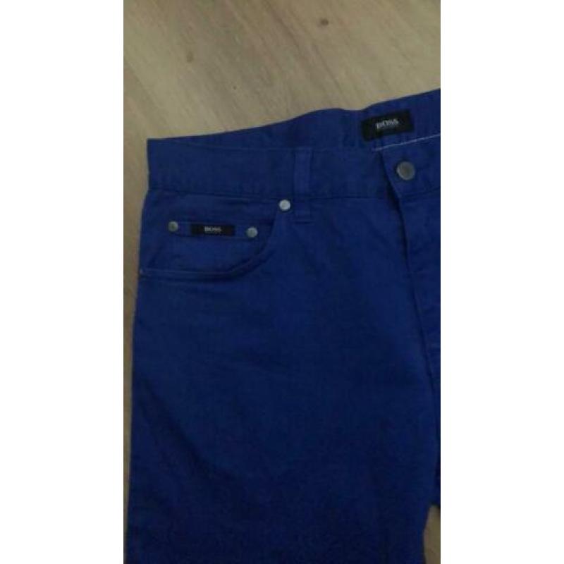Hugo Boss broek, straight leg, stretch, mt 33/34