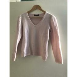 Cashmere licht roze - XS