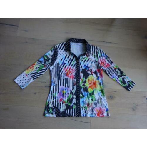 kleurige blouse SOMMERMANN maat 38