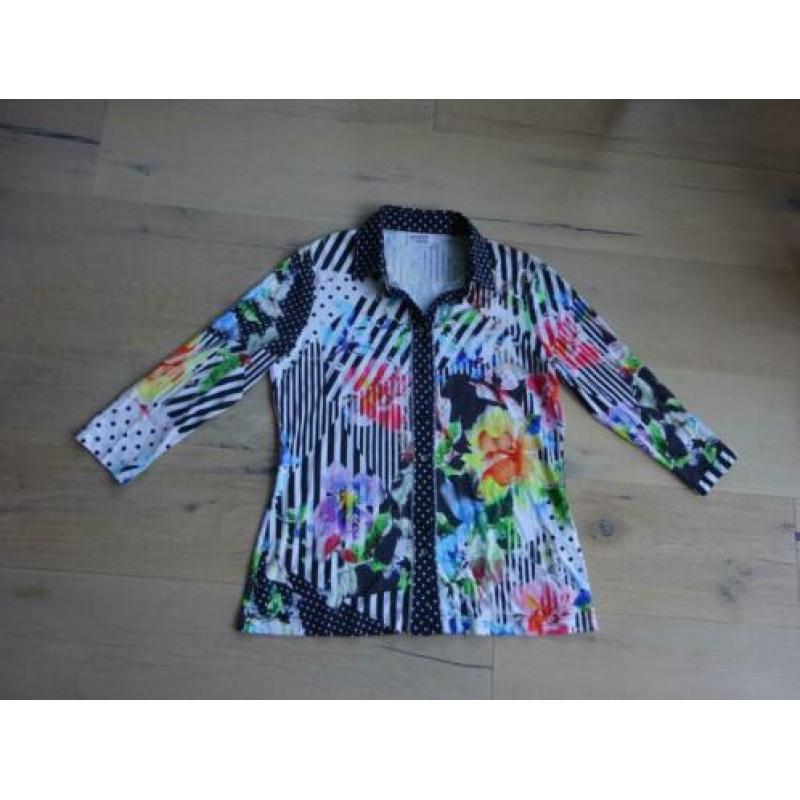 kleurige blouse SOMMERMANN maat 38