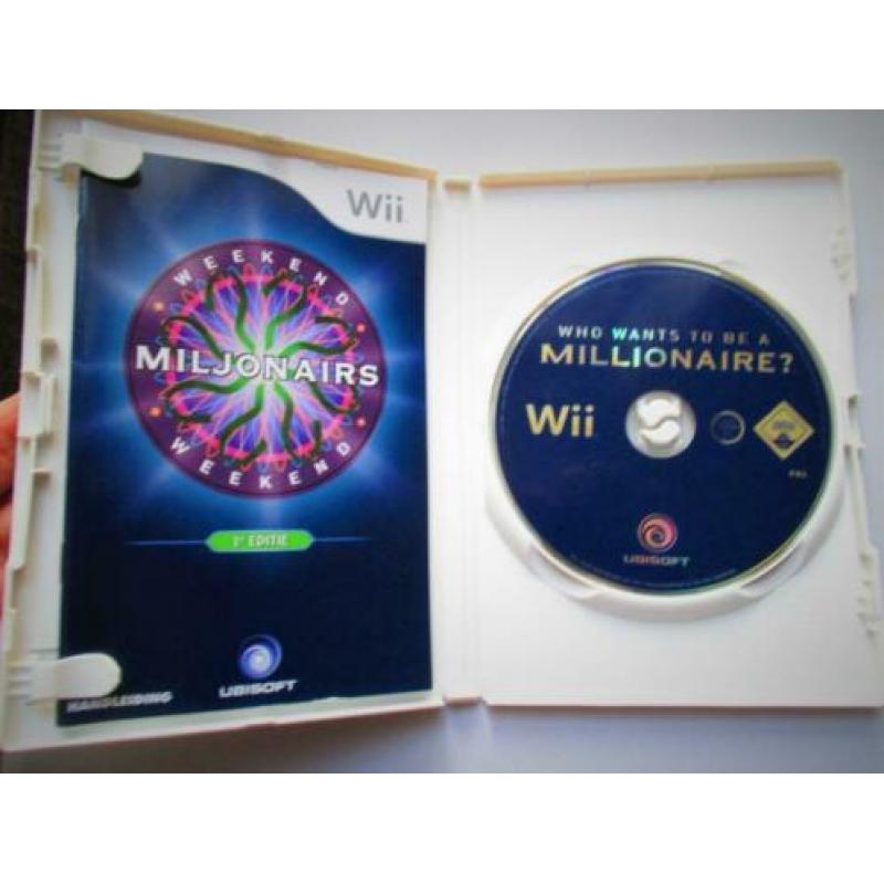 Weekend Miljonairs~Nintendo WII~Wii~Game~vanaf 3 jaar