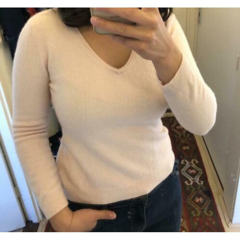Cashmere licht roze - XS