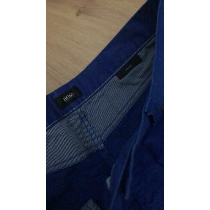 Hugo Boss broek, straight leg, stretch, mt 33/34